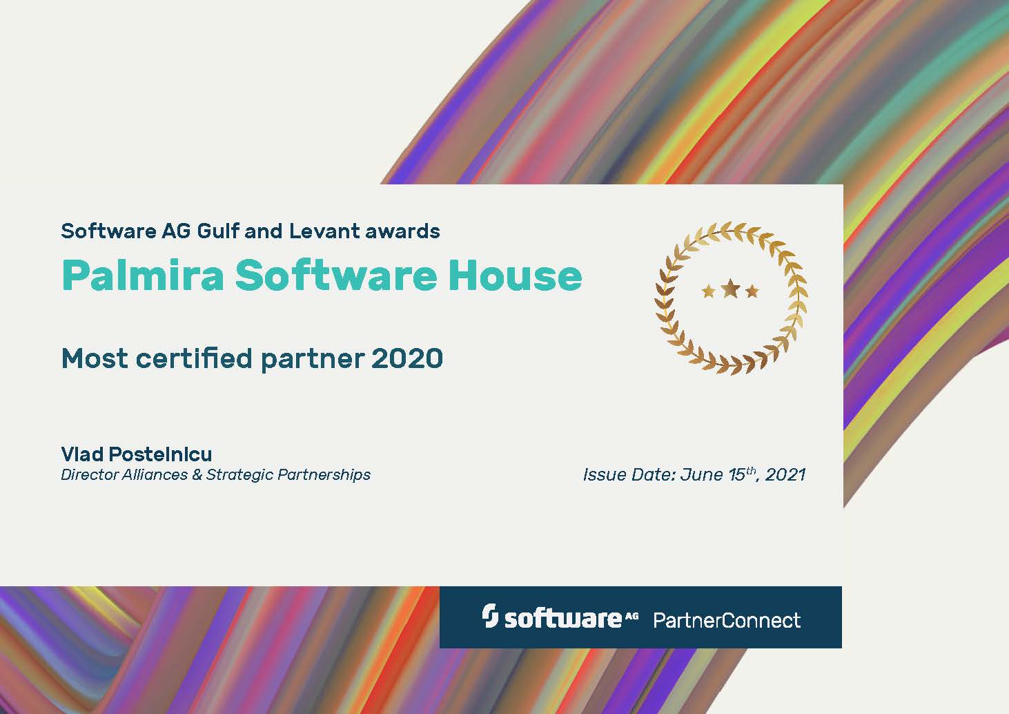 Software AG most certified Partner globally Palmira