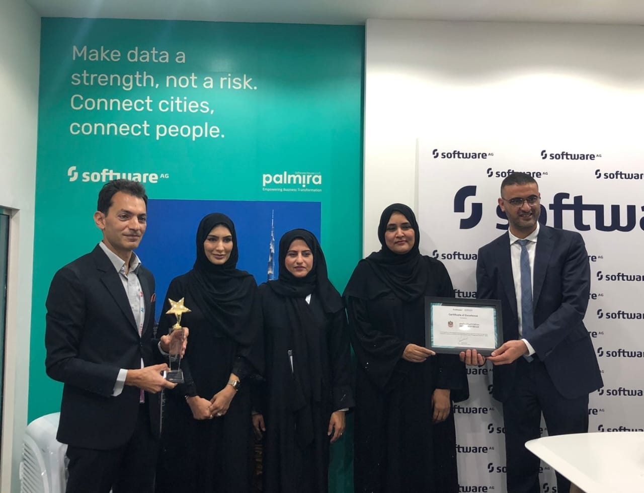 Software Ag awarded Central Bank of the UAE the Excellence implemntation of Business Process Management that was done in partnership with Palmira Software House 