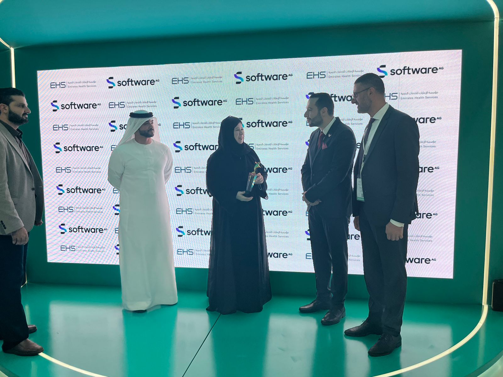 Software Ag awarded Excellence implementation of Business Process Management to Emirates Health Services in 2021