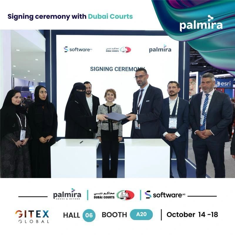 Dubai Courts partners with Palmira for excellence and strategy transformation MetrixPlus ARIS Software AG Saudi Abu Dhabi Process OKRs solution tool